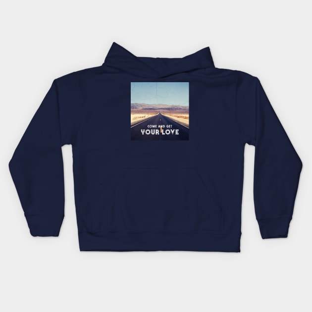 Come And Get Your Road Trip Kids Hoodie by Pride Merch